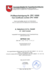 Zertifikat DIN 14811 - C 42