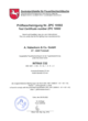 Zertifikat DIN 14811 - C 52
